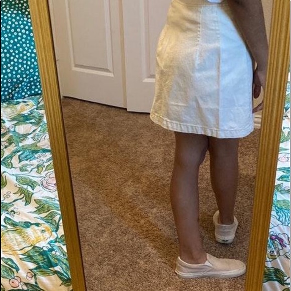 Current/Elliot White Denim Skirt - Picture 5 of 7